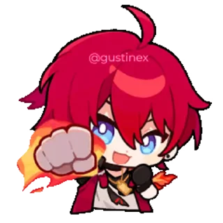 Sticker from the "HSR Honkai" sticker pack