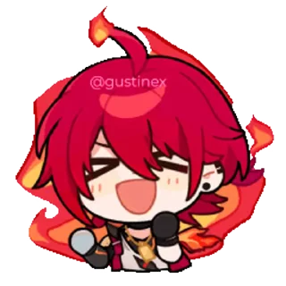 Sticker from the "HSR Honkai" sticker pack