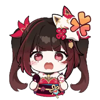 Sticker from the "HSR Honkai" sticker pack