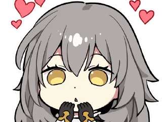 Sticker from the "HSR Honkai" sticker pack