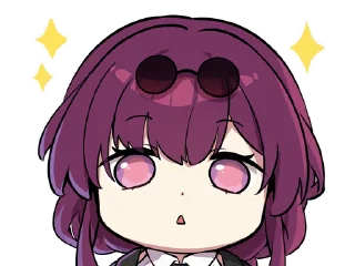 Sticker from the "HSR Honkai" sticker pack