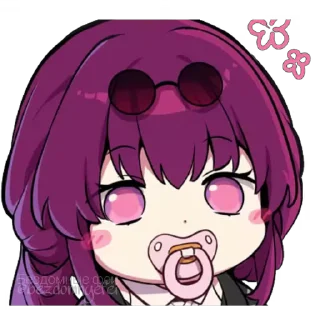 Sticker from the "HSR Honkai" sticker pack