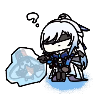 Sticker from the "HSR Honkai" sticker pack