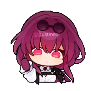 Sticker from the "HSR Honkai" sticker pack