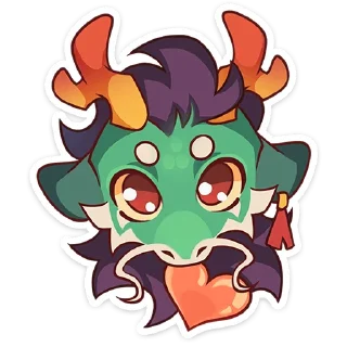 Telegram sticker pack "Грин"