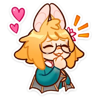 Telegram sticker pack "Танечка"