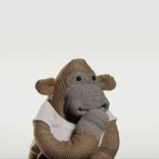 Стикер из набора "PG Tips monkey"