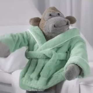 Стикер из набора "PG Tips monkey"