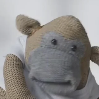 Стикер из набора "PG Tips monkey"