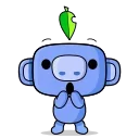 Sticker from the "Discord: Hello Wumpus" sticker pack