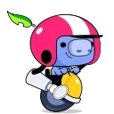 Sticker from the "Discord: Hello Wumpus" sticker pack