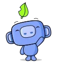 Sticker from the "Discord: Hello Wumpus" sticker pack