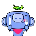 Sticker from the "Discord: Hello Wumpus" sticker pack