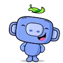 Sticker from the "Discord: Hello Wumpus" sticker pack