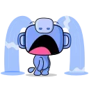 Sticker from the "Discord: Hello Wumpus" sticker pack