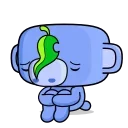 Sticker from the "Discord: Hello Wumpus" sticker pack