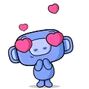 Sticker from the "Discord: Hello Wumpus" sticker pack