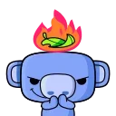 Sticker from the "Discord: Hello Wumpus" sticker pack