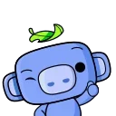 Sticker from the "Discord: Hello Wumpus" sticker pack