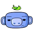 Sticker from the "Discord: Hello Wumpus" sticker pack