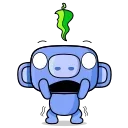 Sticker from the "Discord: Hello Wumpus" sticker pack