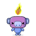 Sticker from the "Discord: Hello Wumpus" sticker pack