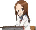 Telegram sticker pack "Let us all love Takagi"