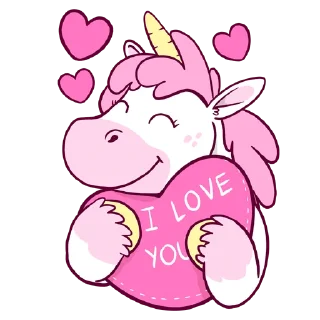 Telegram sticker pack "Unicorn"