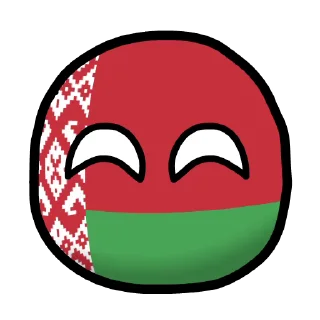 Sticker from the "Art's Countryballs" sticker pack