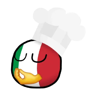 Sticker from the "Art's Countryballs" sticker pack