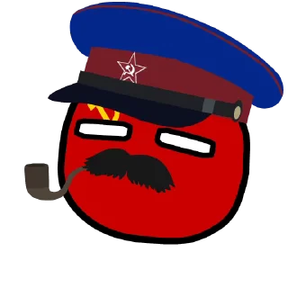 Стикер из набора "Art's Countryballs"