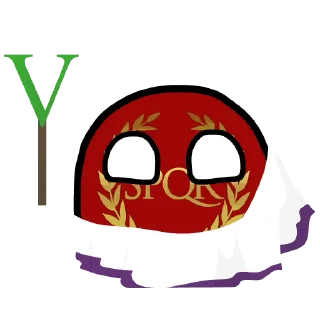 Sticker from the "Art's Countryballs" sticker pack