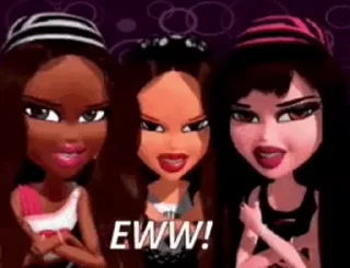 Sticker from the "Bratz" sticker pack