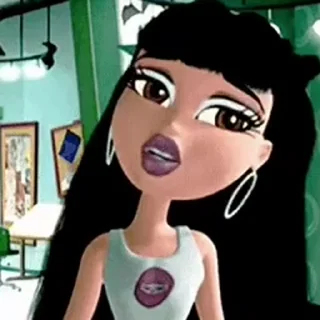 Sticker from the "Bratz" sticker pack