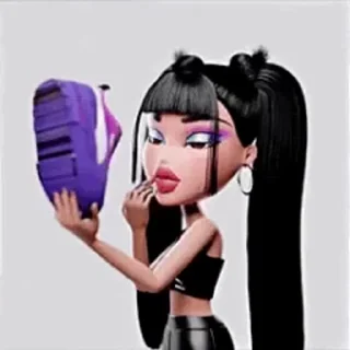 Sticker from the "Bratz" sticker pack