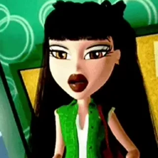 Sticker from the "Bratz" sticker pack