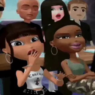 Sticker from the "Bratz" sticker pack