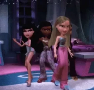 Стикер из набора "Bratz"