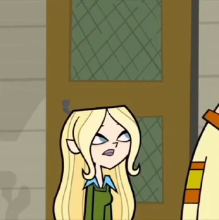 Sticker from the "Dawn Total drama" sticker pack