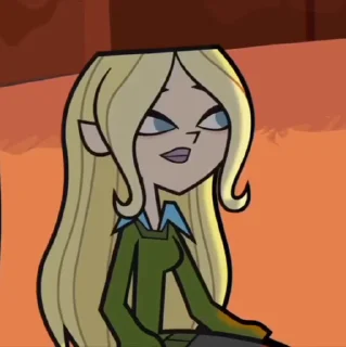 Sticker from the "Dawn Total drama" sticker pack