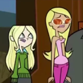 Sticker from the "Dawn Total drama" sticker pack