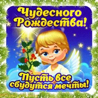 Sticker from the "Праздники декабря" sticker pack