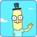 Стикер из набора "Poopybutthole"