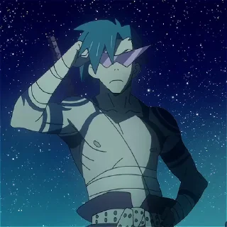 Стикер из набора "Gurren Lagann"