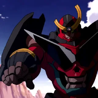 Стикер из набора "Gurren Lagann"