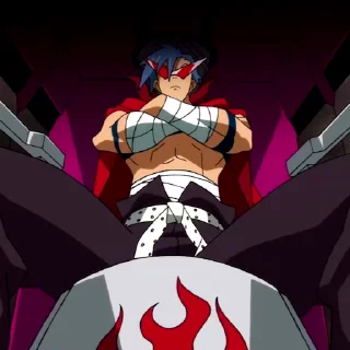 Sticker from the "Gurren Lagann" sticker pack