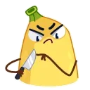 Sticker from the "Banana" sticker pack