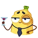 Sticker from the "Banana" sticker pack