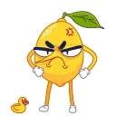 Sticker from the "Lemon" sticker pack