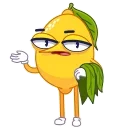 Sticker from the "Lemon" sticker pack